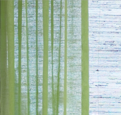 Calyz Lime Green 100% Linen Gauze Curtain - Image 2